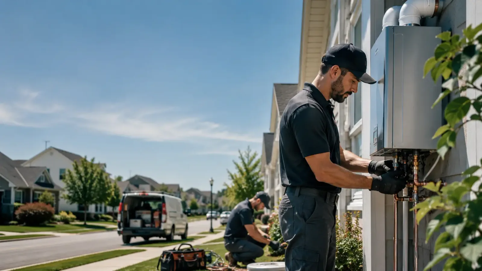 Tankless Water Heater Installation in Aulander, NC